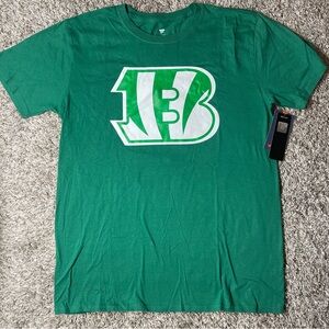 NFL Fanatics Cincinnati Bengals Green Men’s Size L LARGE T-Shirt New W/Tags NWT